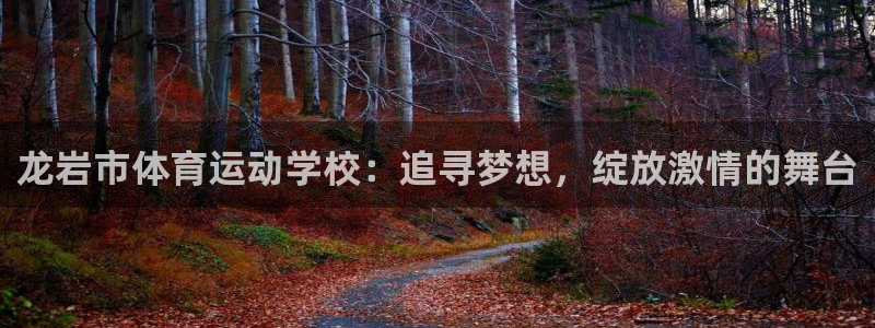 意昂5kgame注册：龙岩市体育运动学校：追寻梦想，绽放激情的舞台
