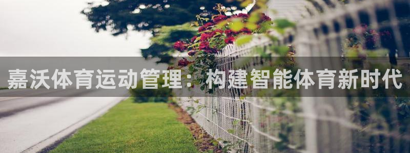 意昂5Kgame4平台：嘉沃体育运动管理：构建智能体育新时代